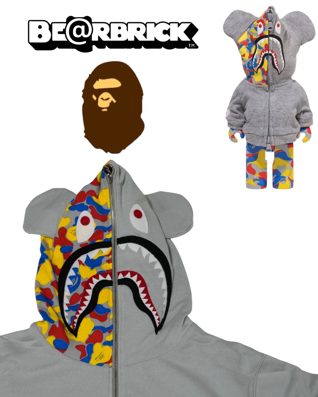 BAPE X BEARBRICKS