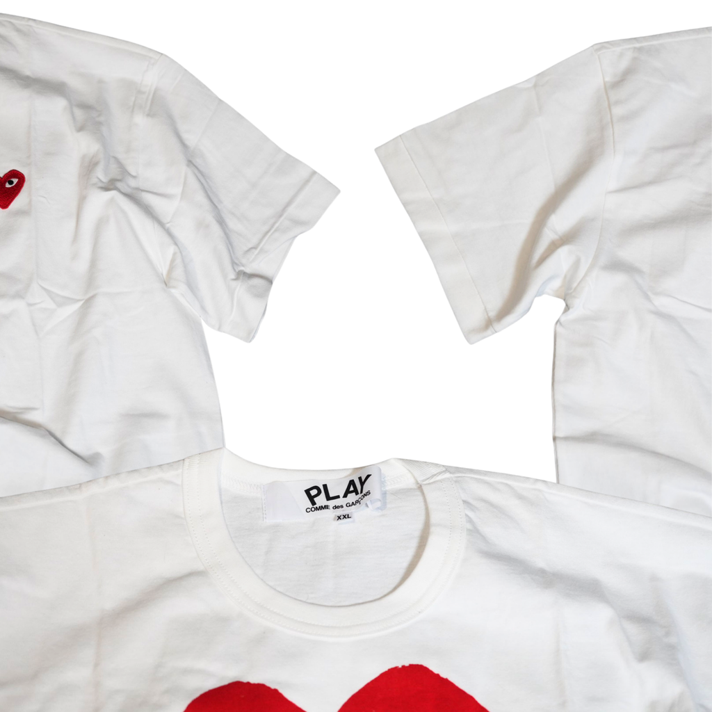 PLAY COMME DES GARCONS | Red Heart Tee
