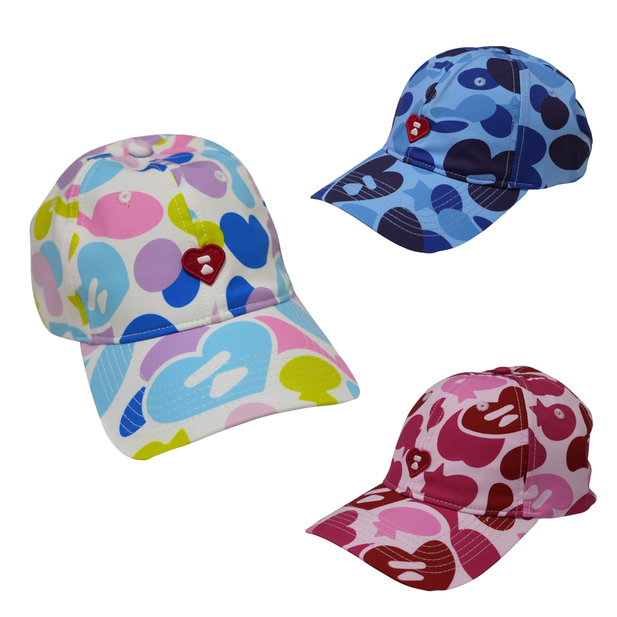APEE HEART LOGO CAMO GORRA