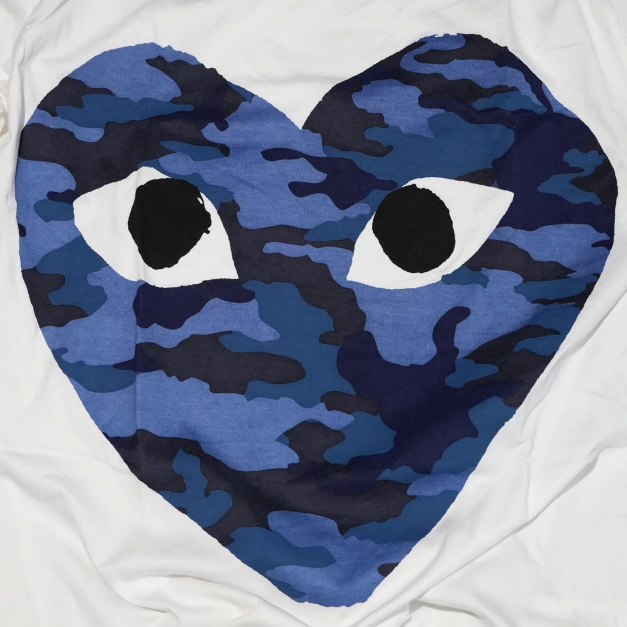 PLAY COMME DES GARCONS | Aoyama Indigo Heart Tee