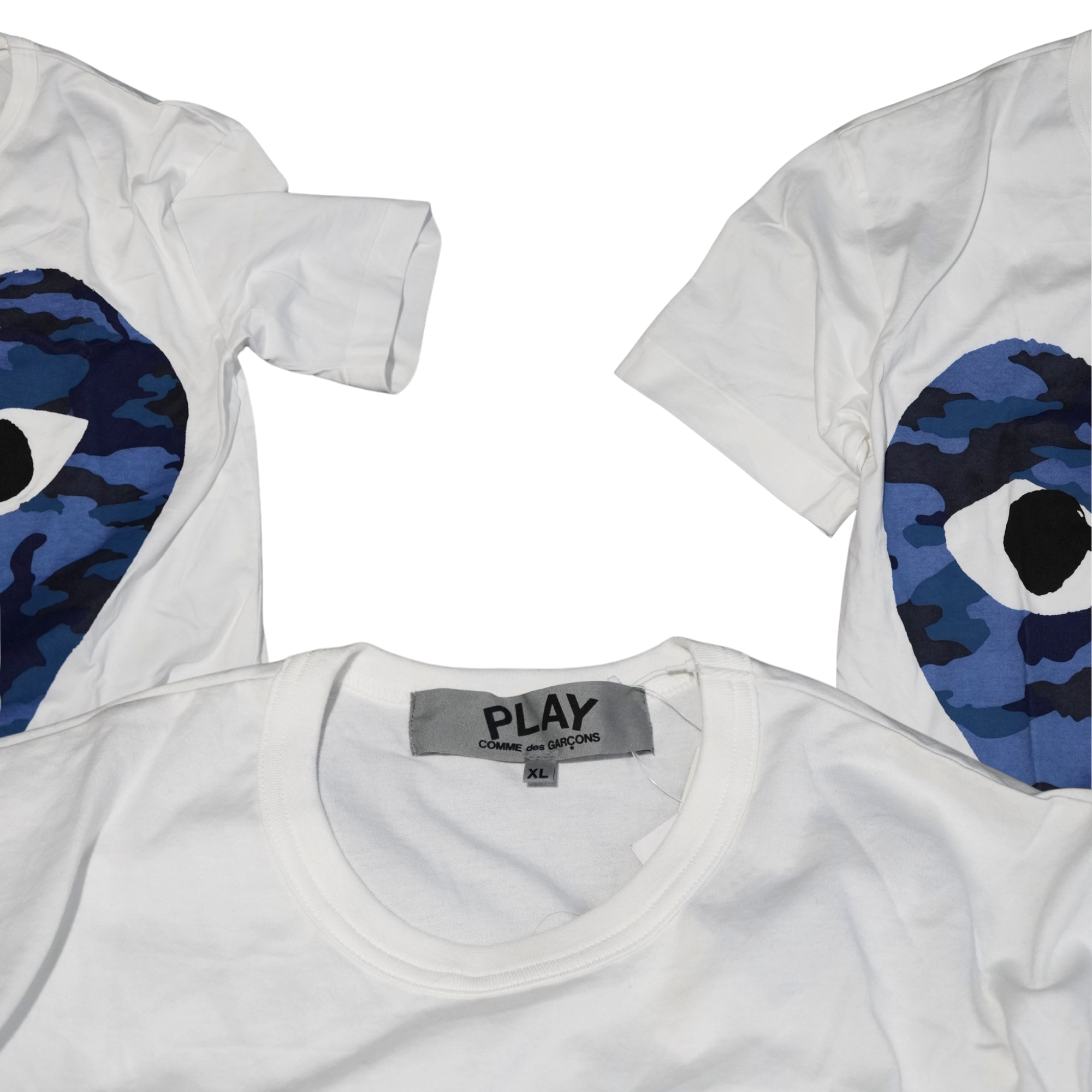 PLAY COMME DES GARCONS | Aoyama Indigo Heart Tee