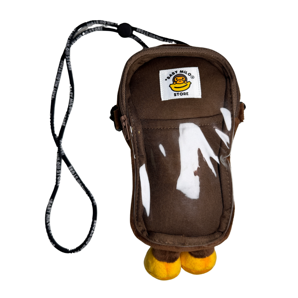 BABY MILO STORE | Baby Milo Burger plush mobile bag