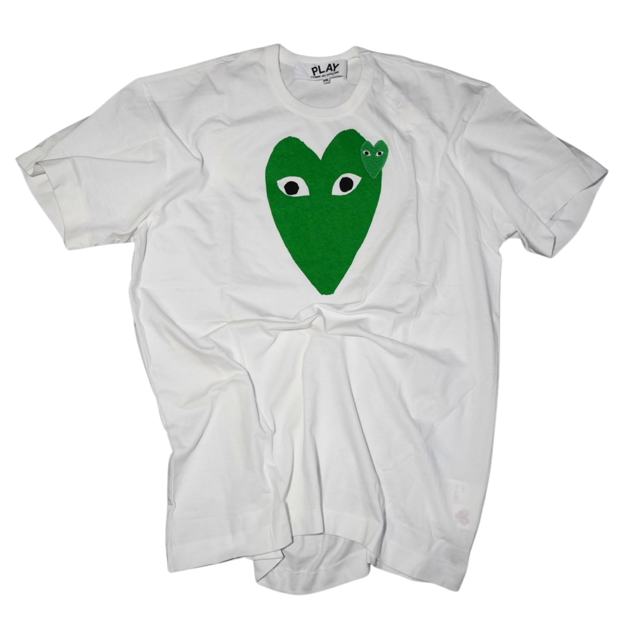 PLAY COMME DES GARCONS | Green Heart Tee