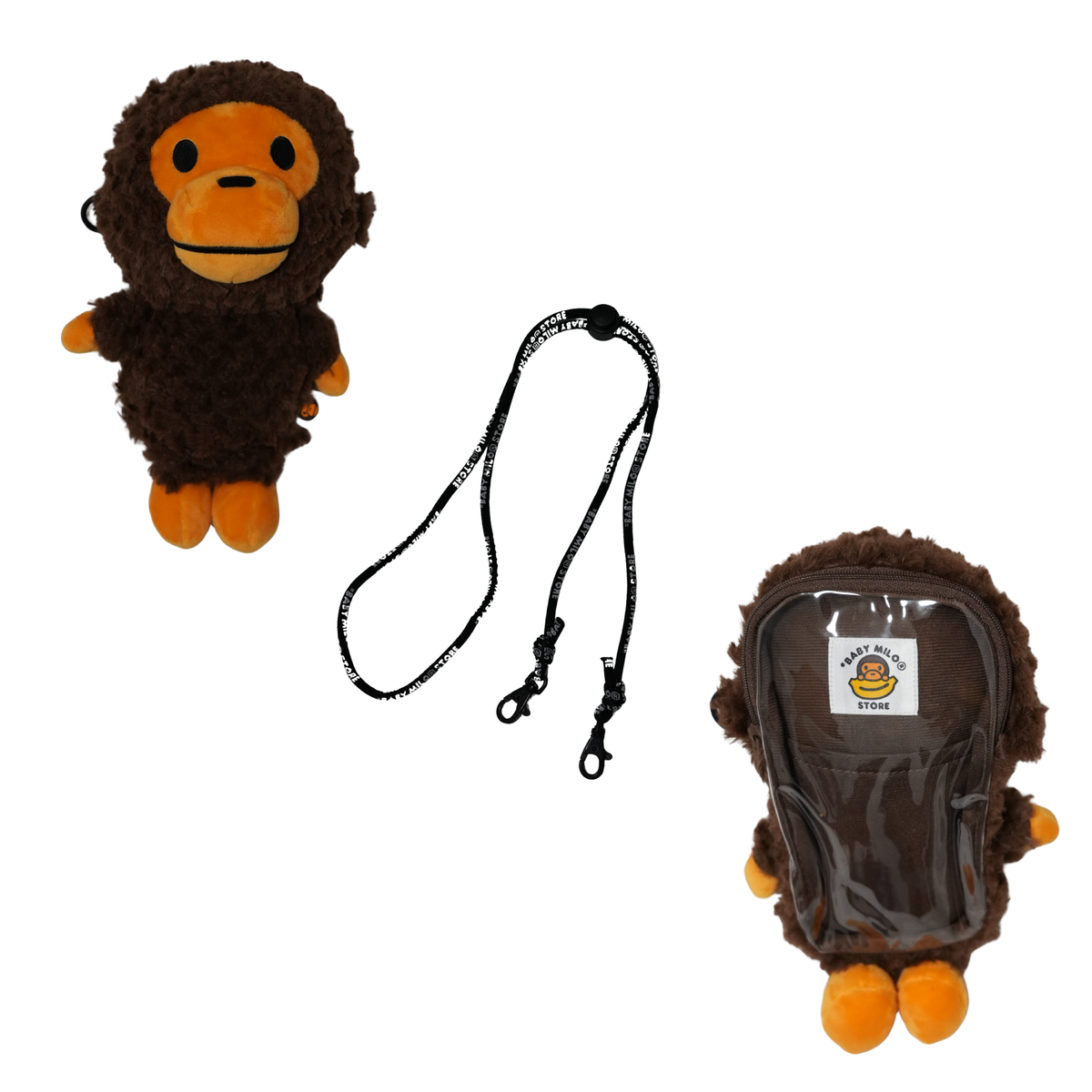 Baby Milo Store | Baby Milo Faux Fur Plush Mobile Bag