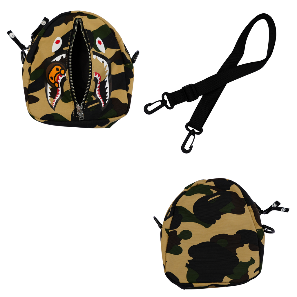 1ST CAMO MILO SHARK MINI SHOULDER BAG