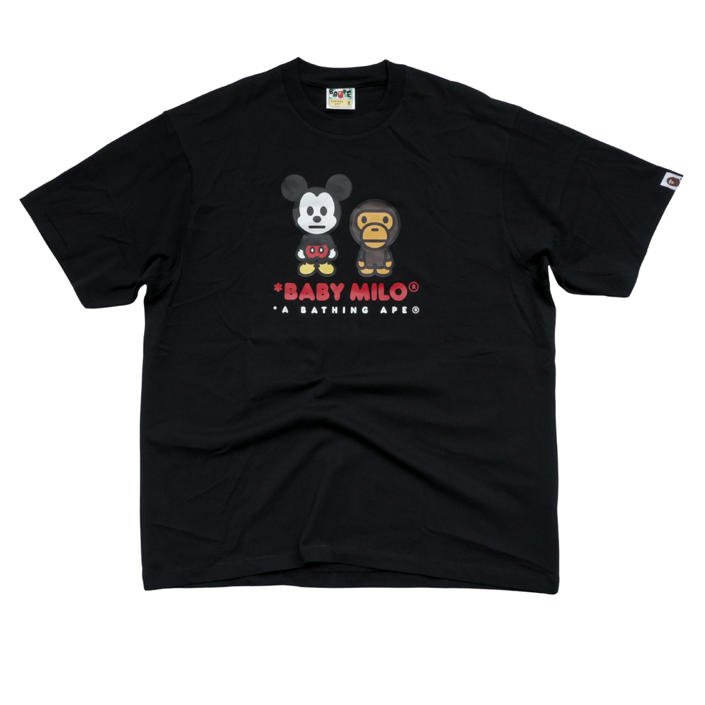 Tee Bape x Disney - Mickey Mouse & Baby Milo