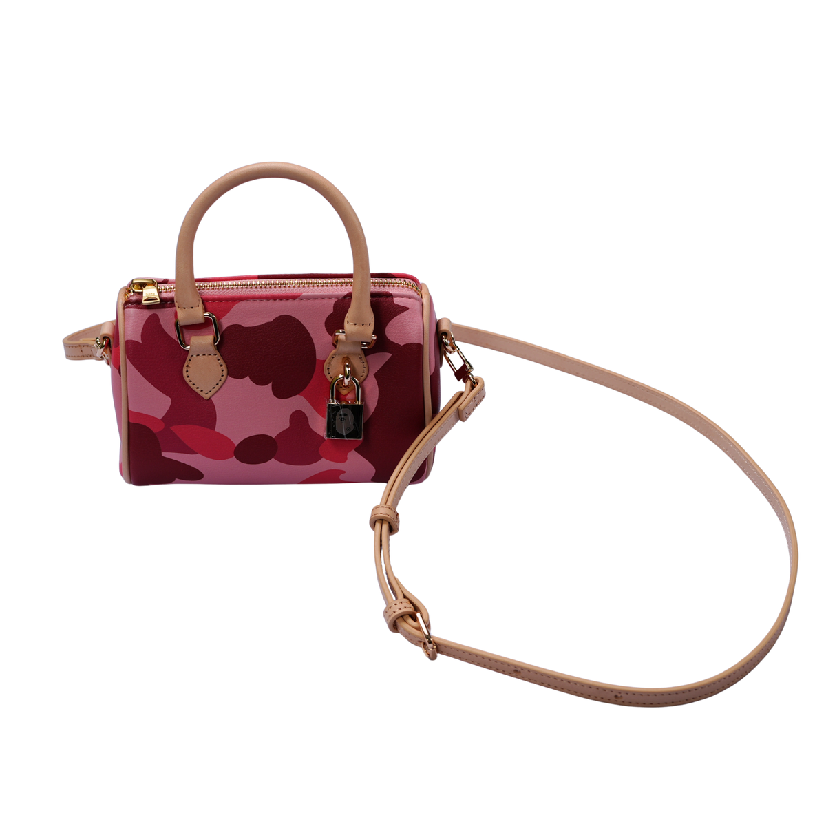 1ST CAMO MINI BOSTON BAG