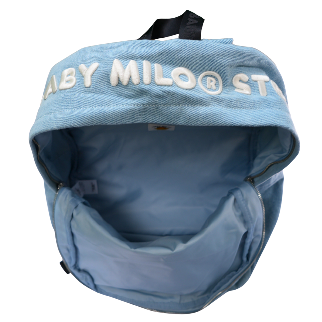 BABY MILO DENIM BACKPACK