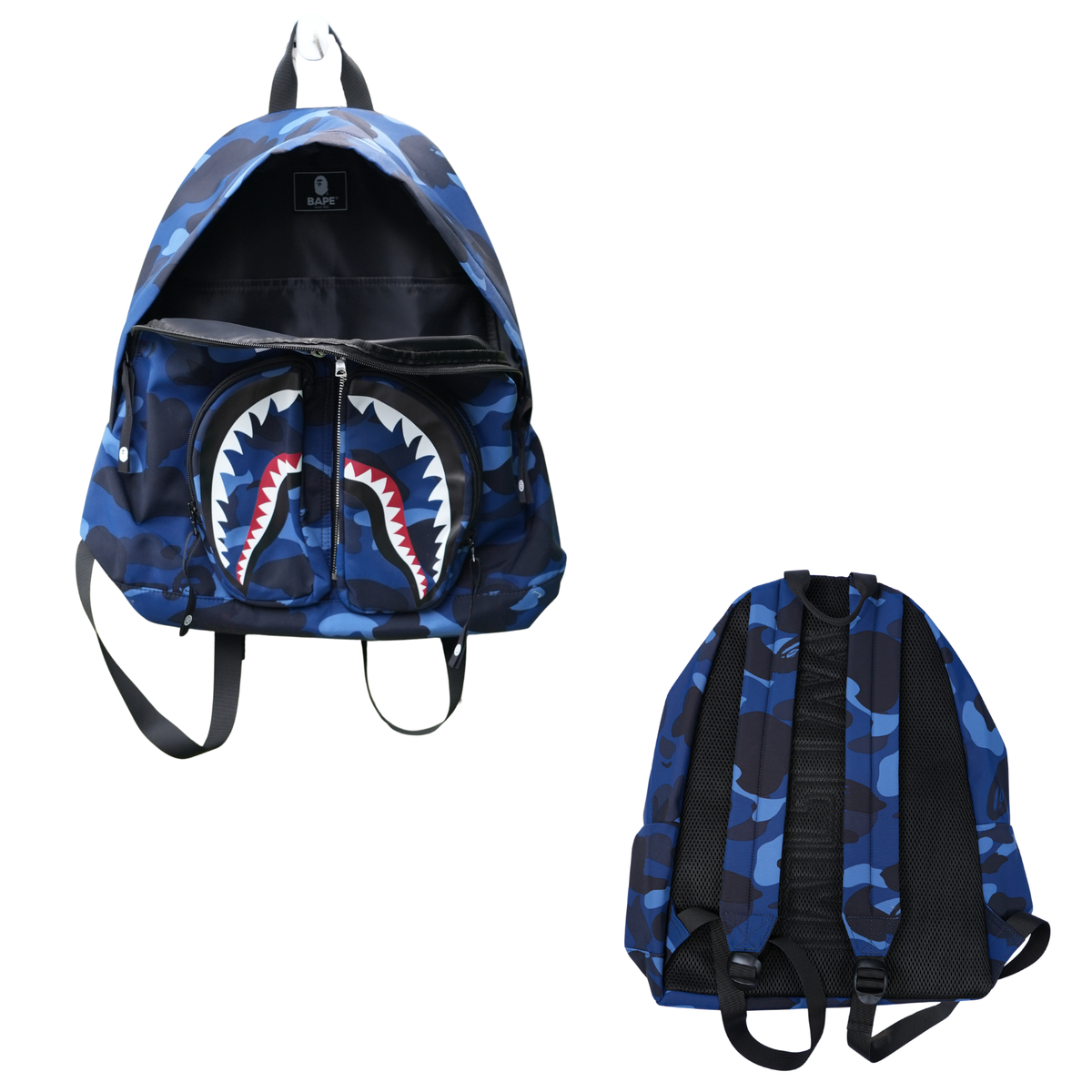 COLOR CAMO SHARK BACKPACK