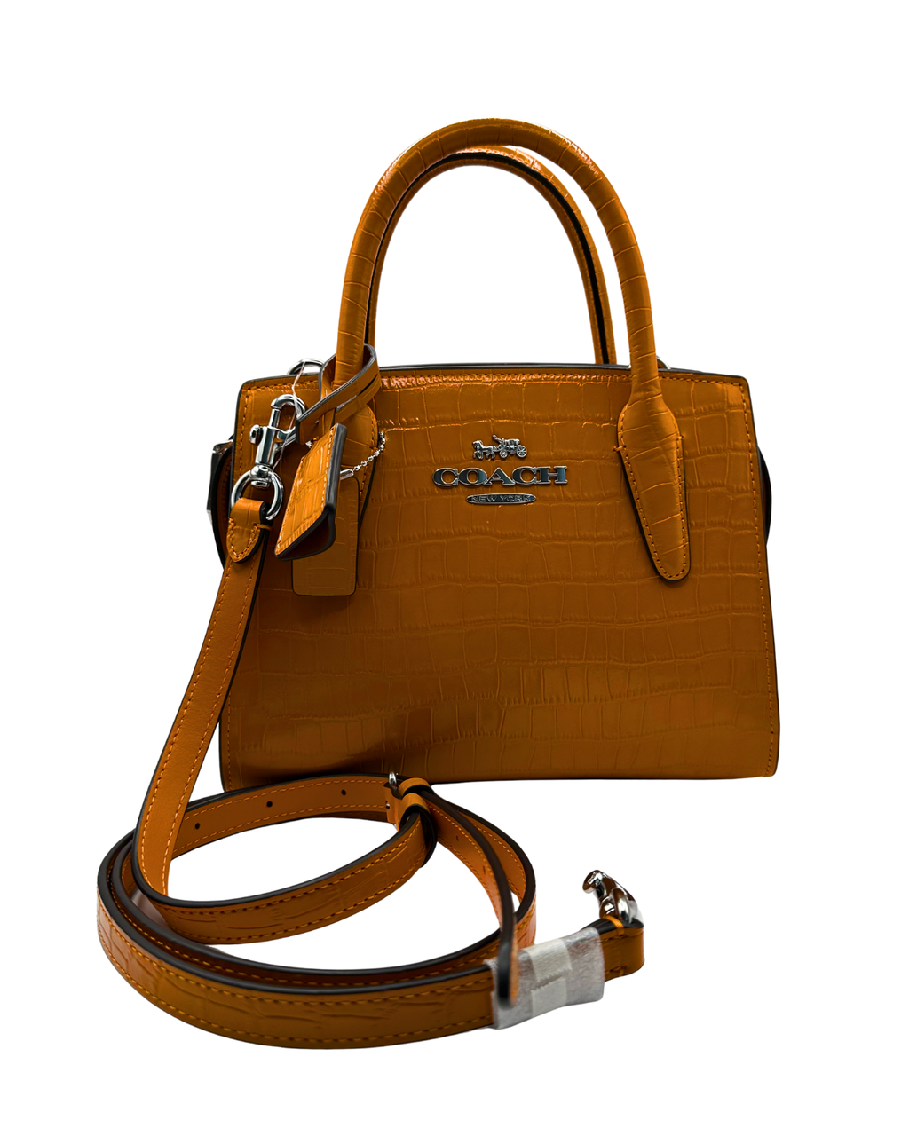 ANDREA CARRYALL IN CROCODILE-EMBOSSED LE
