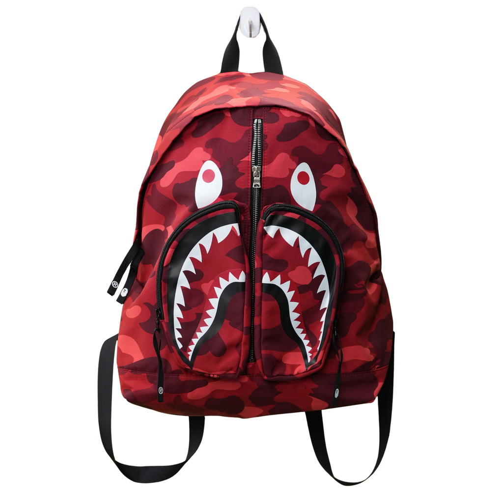 COLOR CAMO SHARK BACKPACK