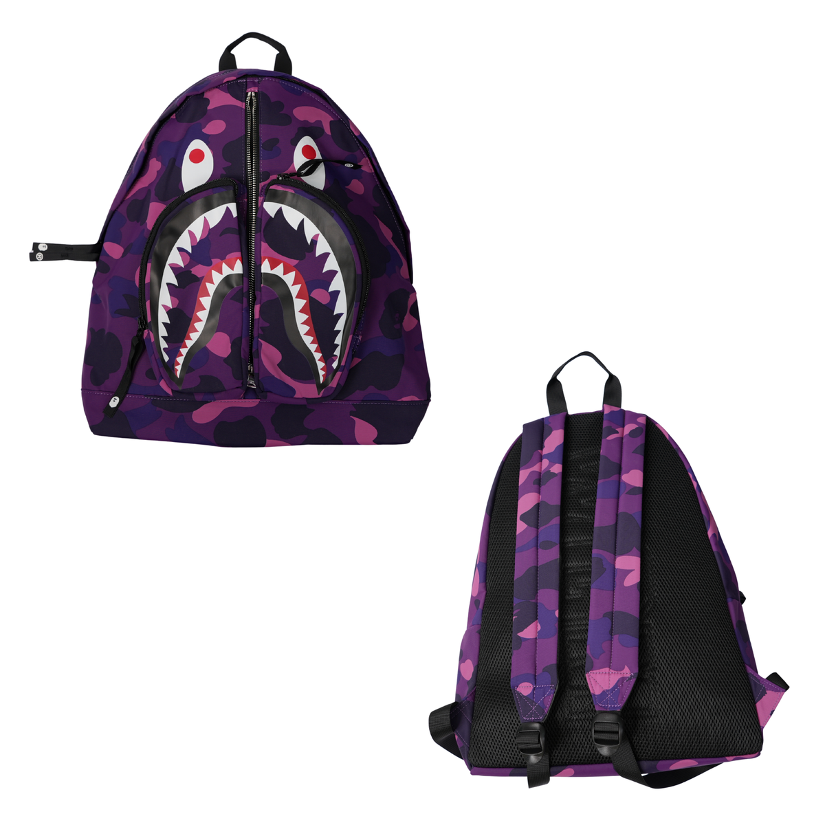 COLOR CAMO SHARK BACKPACK