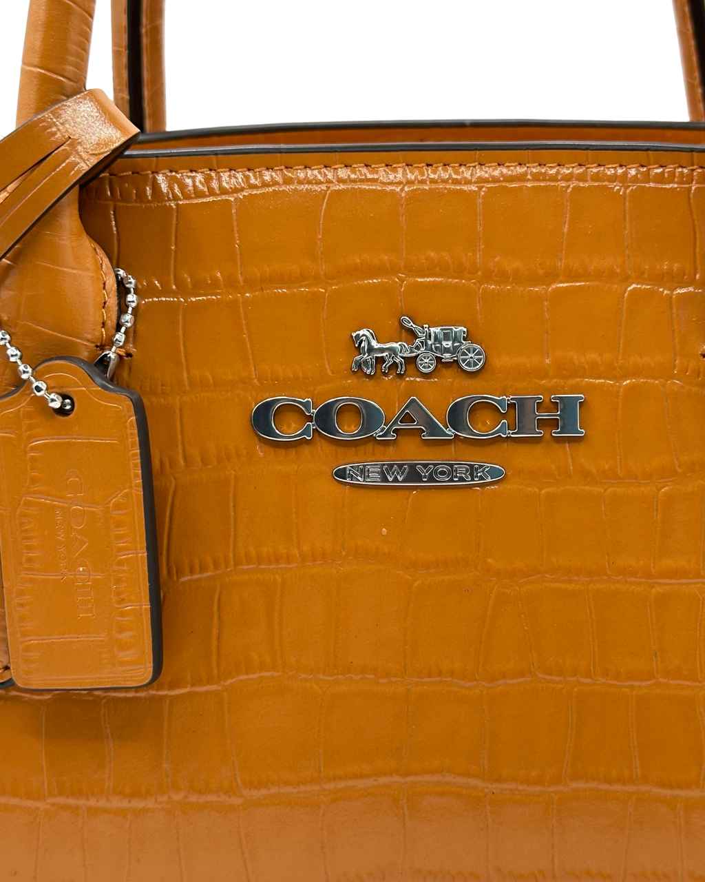 ANDREA CARRYALL IN CROCODILE-EMBOSSED LE