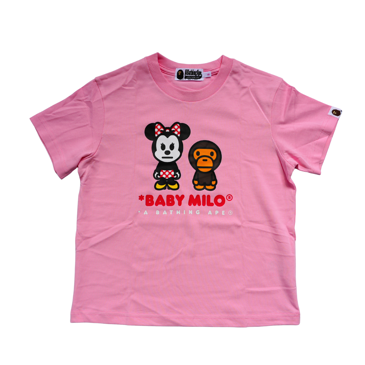 Tee Bape x Disney - Minnie Mouse & Baby Milo