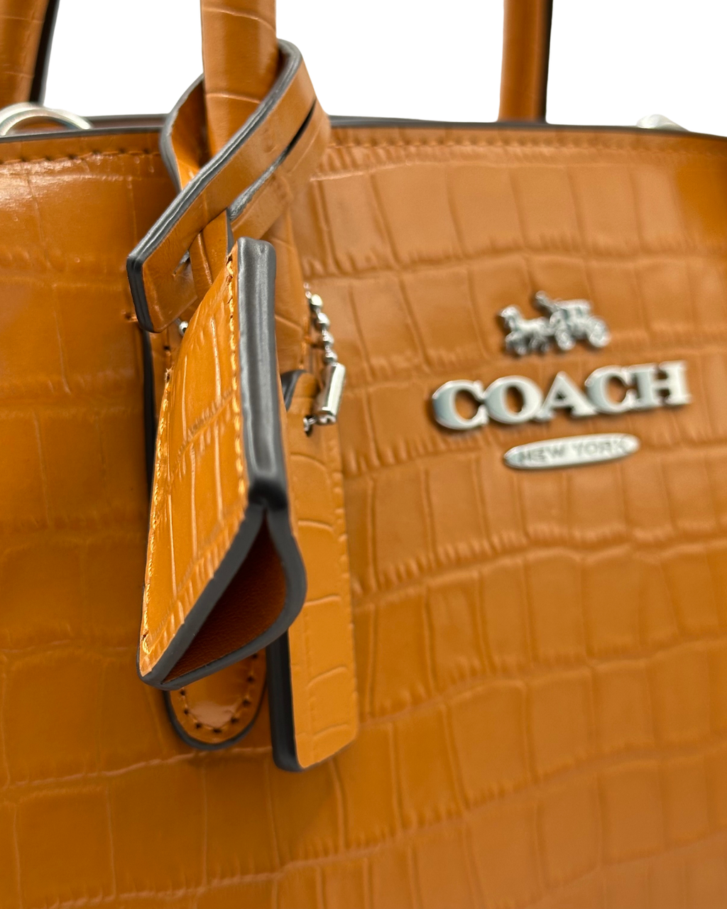 ANDREA CARRYALL IN CROCODILE-EMBOSSED LE