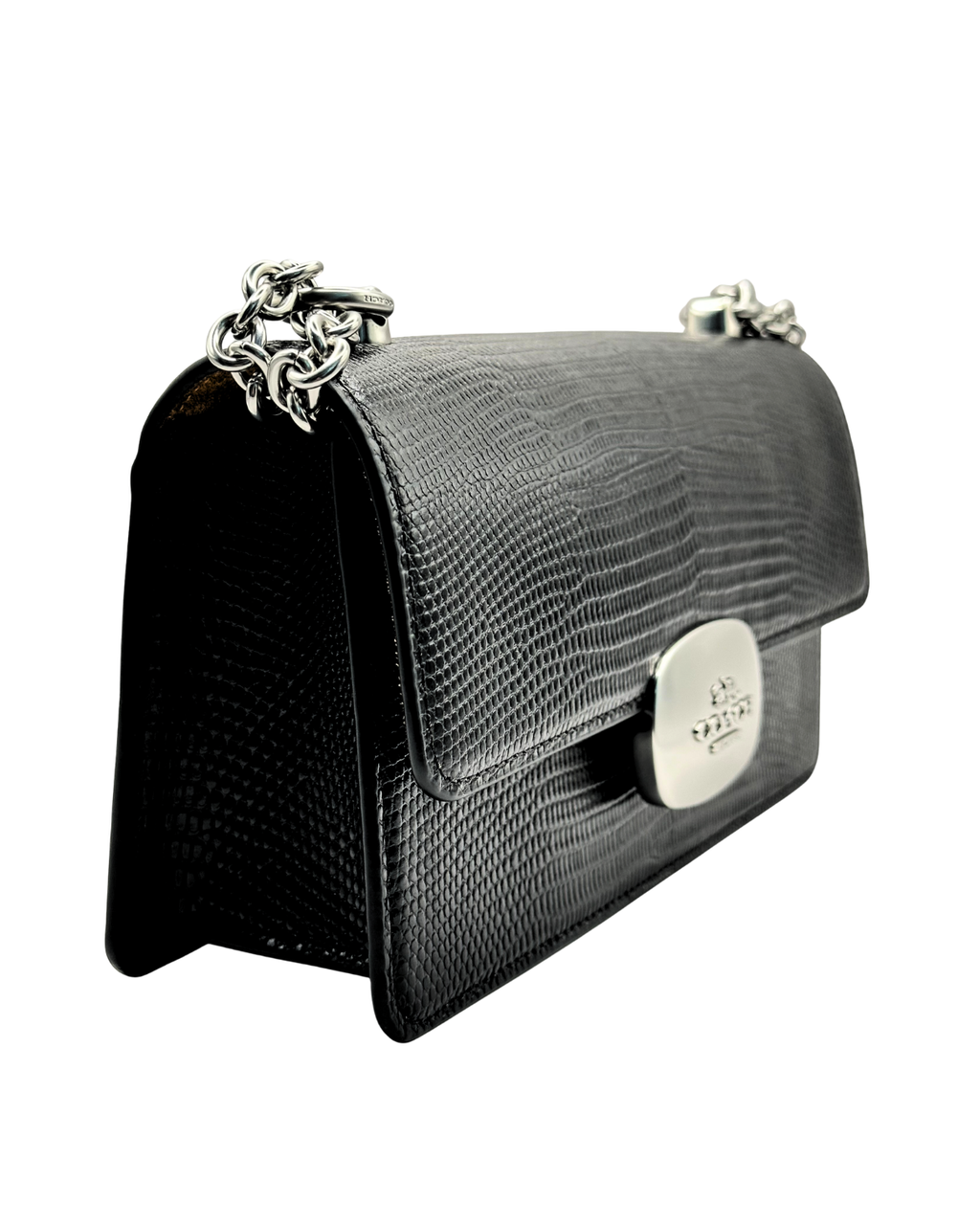 ELIZA FLAP CROSSBODY IN LIZARD-EMBOSSED