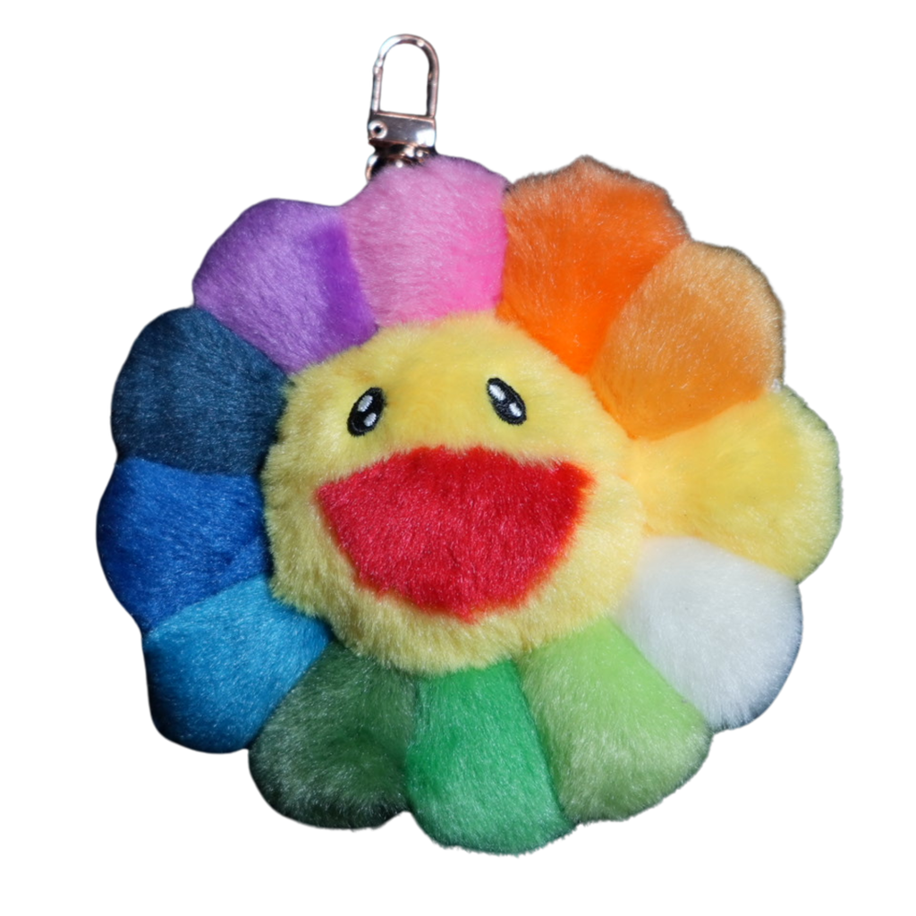 TAKASHI MURAKAMI Flower Plush Key Ring