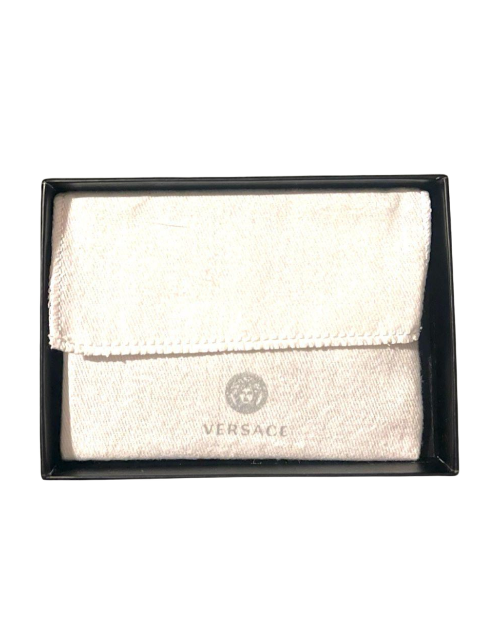 VERSACE | MEDUSA CARD HOLDER BLACK/GREEN