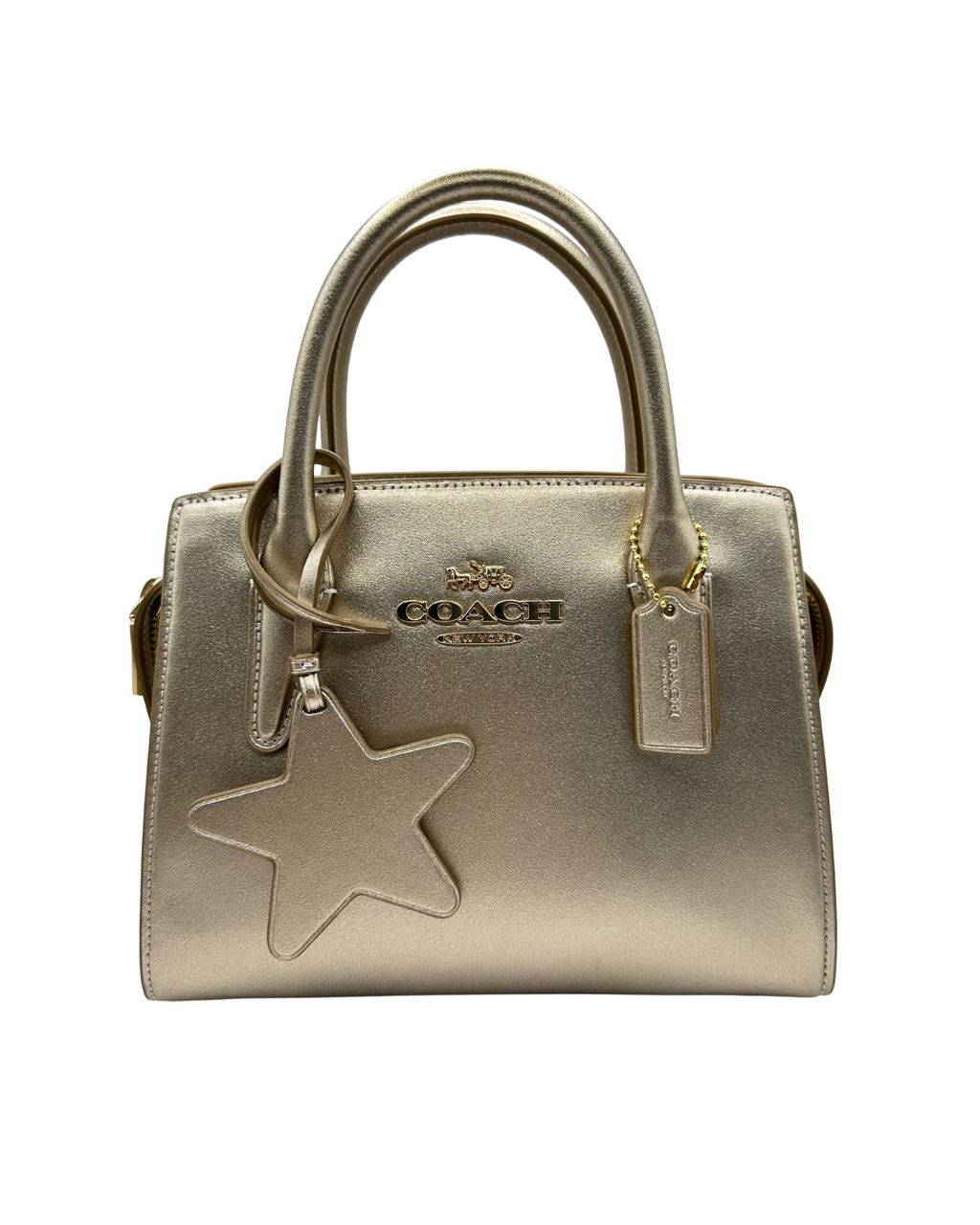 ANDREA CARRYALL IN PEARLIZED LEATHER