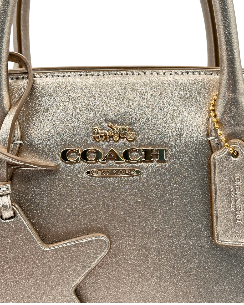 ANDREA CARRYALL IN PEARLIZED LEATHER