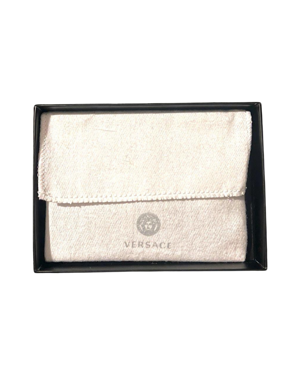 VERSACE | MEDUSA CARD HOLDER BLACK/RED
