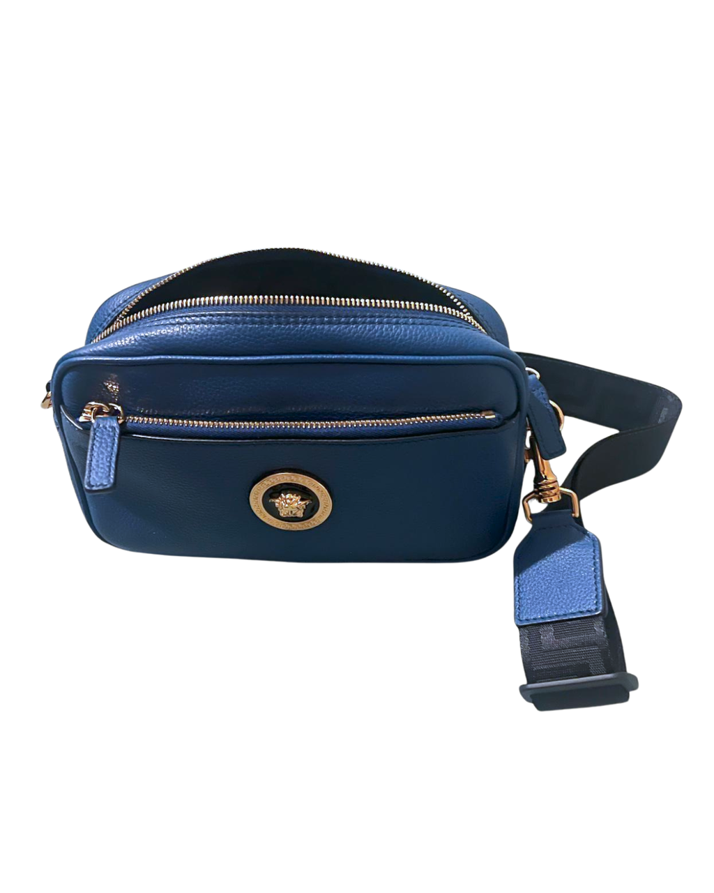 VERSACE LA MEDUSA LEATHER BAG