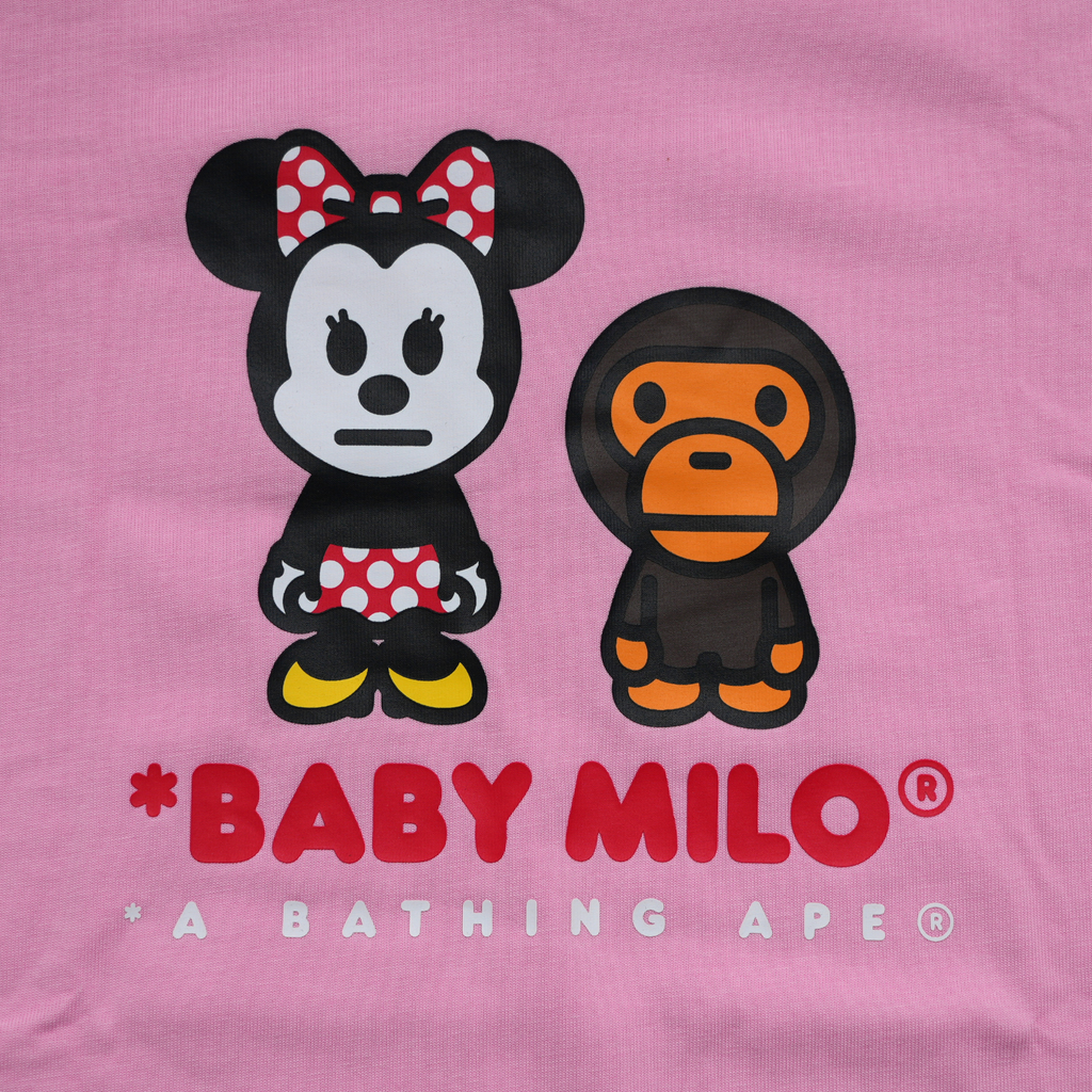 Tee Bape x Disney - Minnie Mouse & Baby Milo