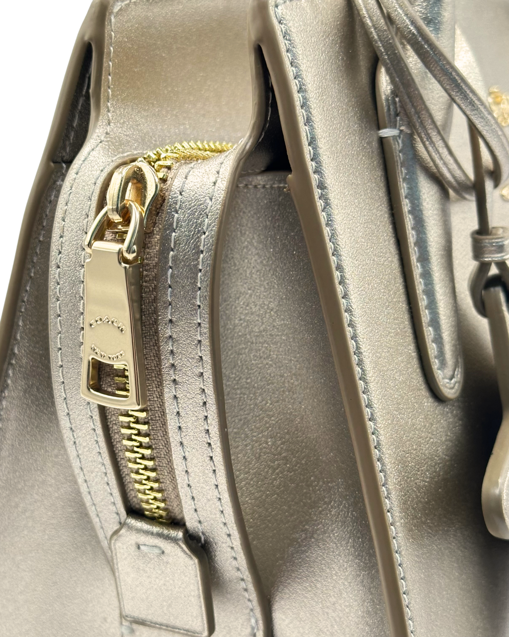 ANDREA CARRYALL IN PEARLIZED LEATHER