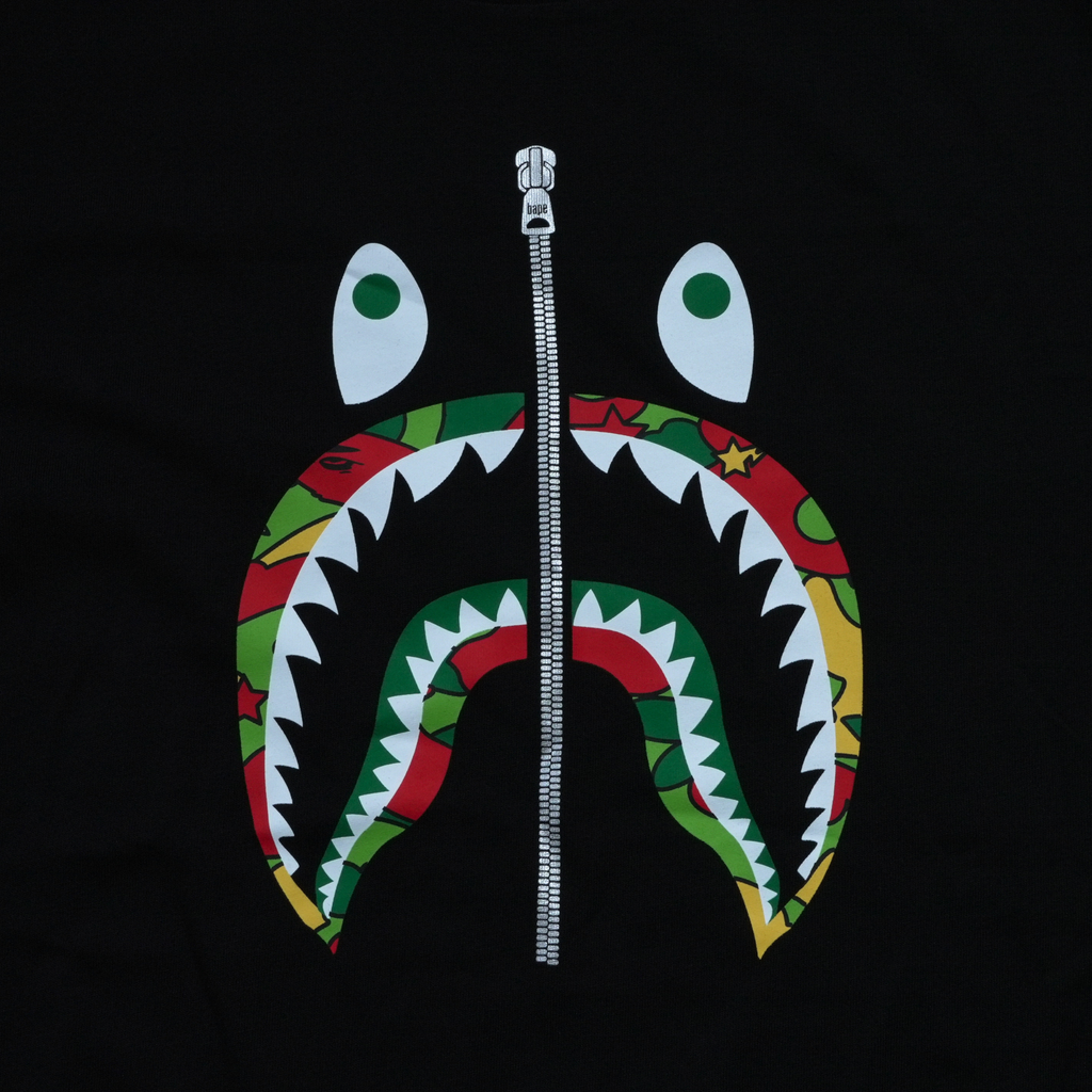 STA CAMO SHARK FACE | RELAXED FIT TEE