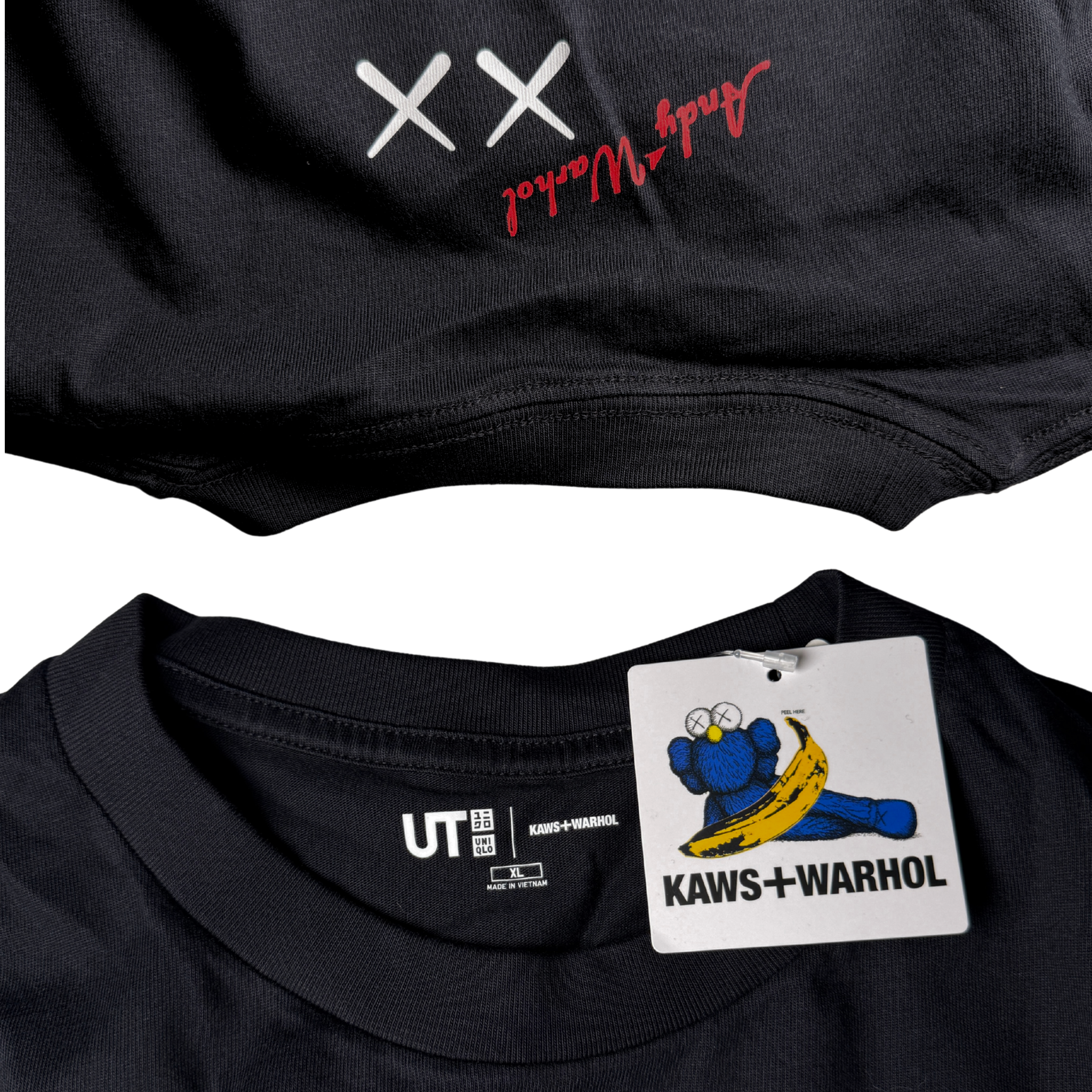KAWS X UNIQLO X ANDY WARHOL TEE