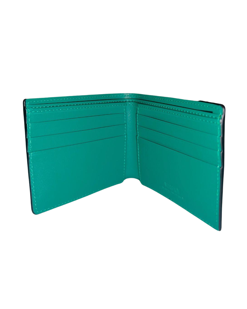 VERSACE | MEDUSA WALLET BLACK/GREEN