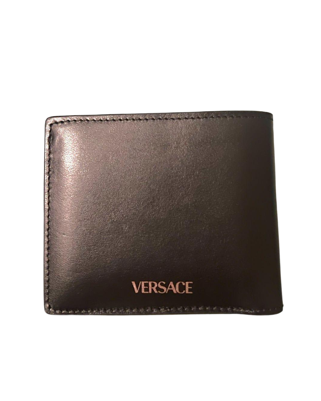VERSACE | MEDUSA WALLET BLACK/RED