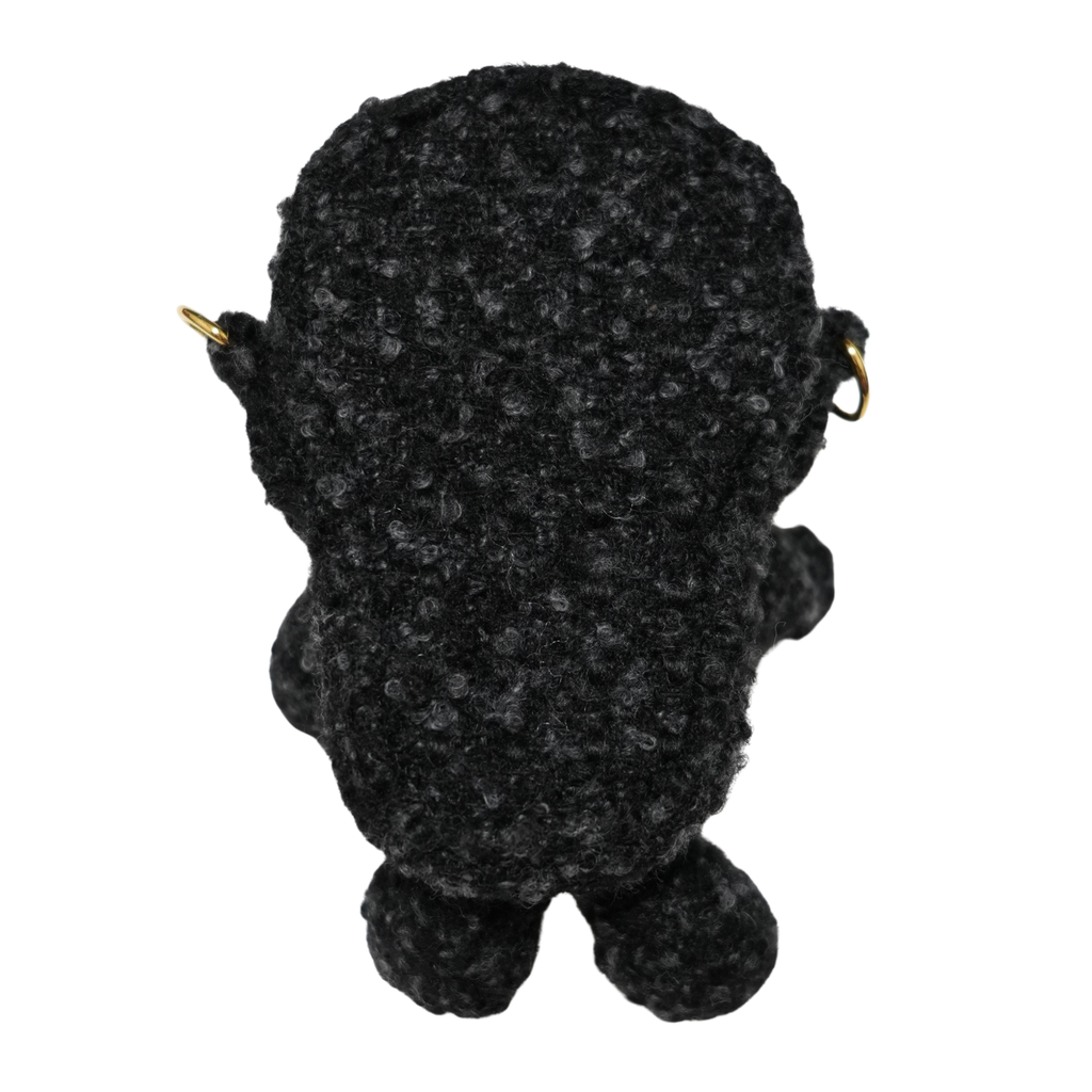 Baby Milo Tweed Mini Shoulder Bag | Negra