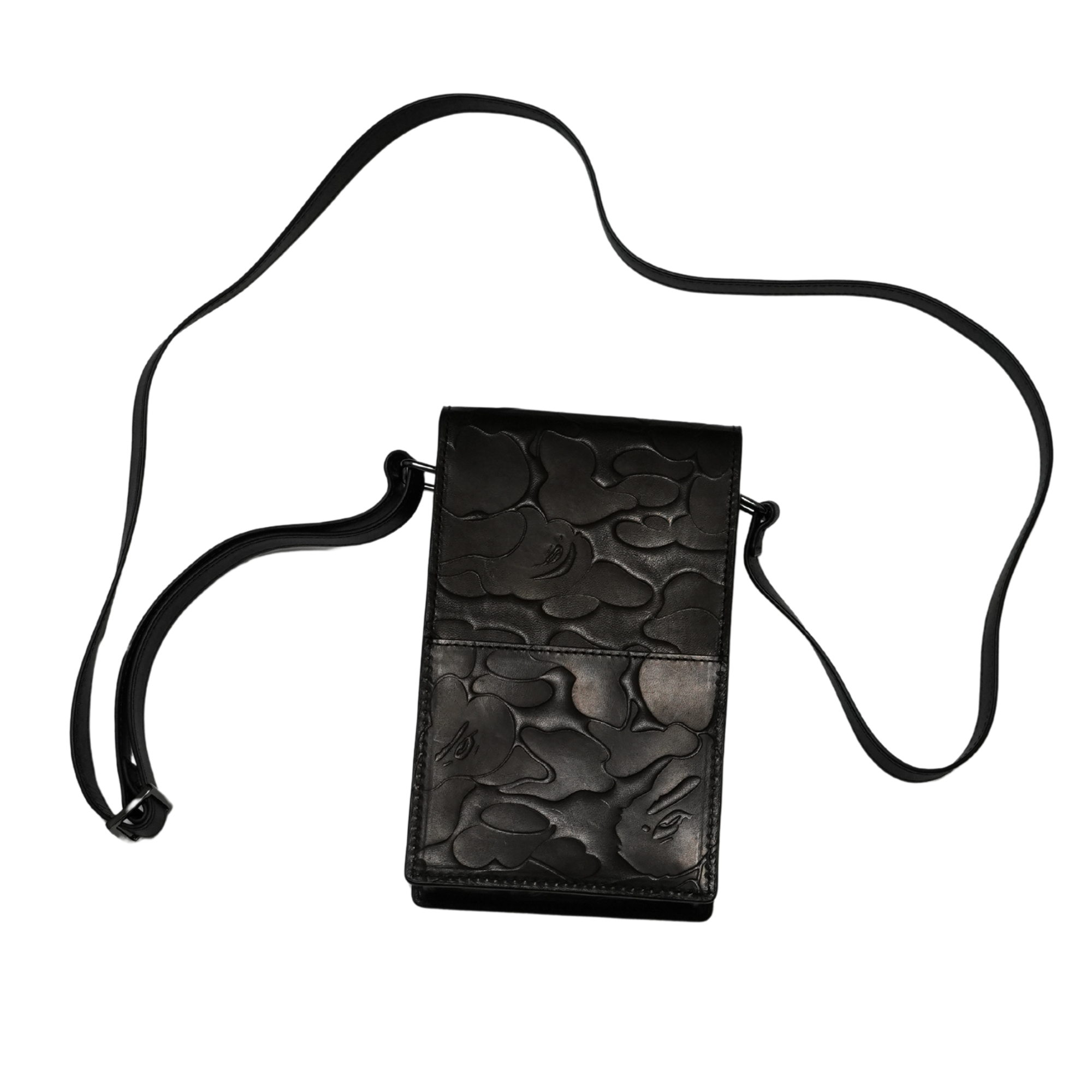 Embossed Leather Phone Bag