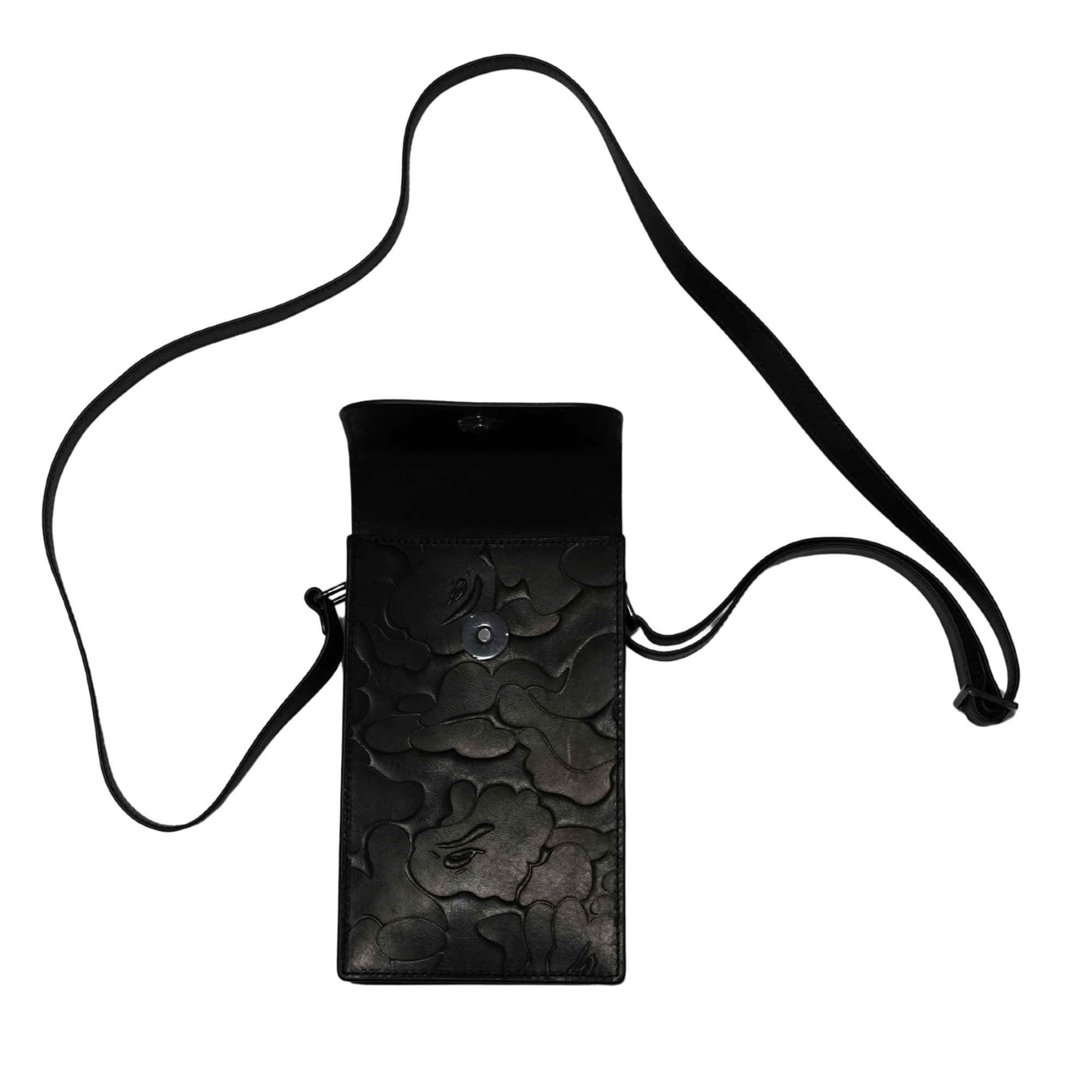 Embossed Leather Phone Bag