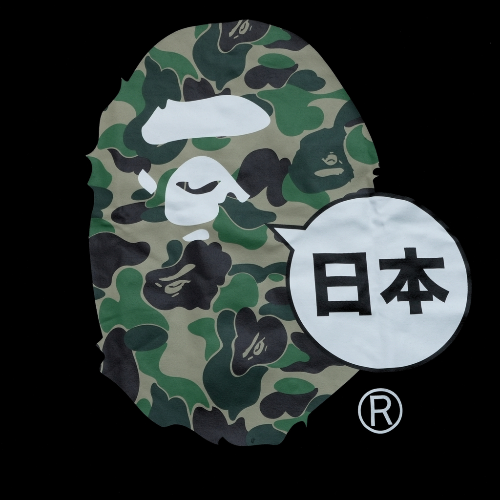 JAPAN BIG APE HEAD CITY TEE