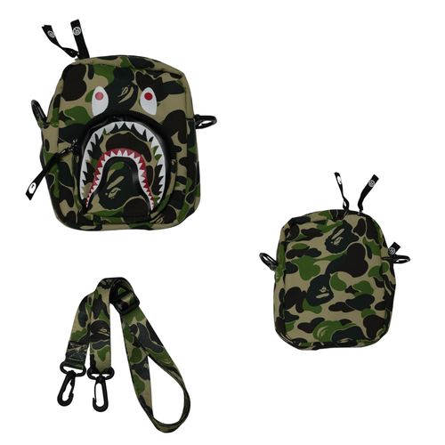 ABC Camo Shark Mini Bag | Verde