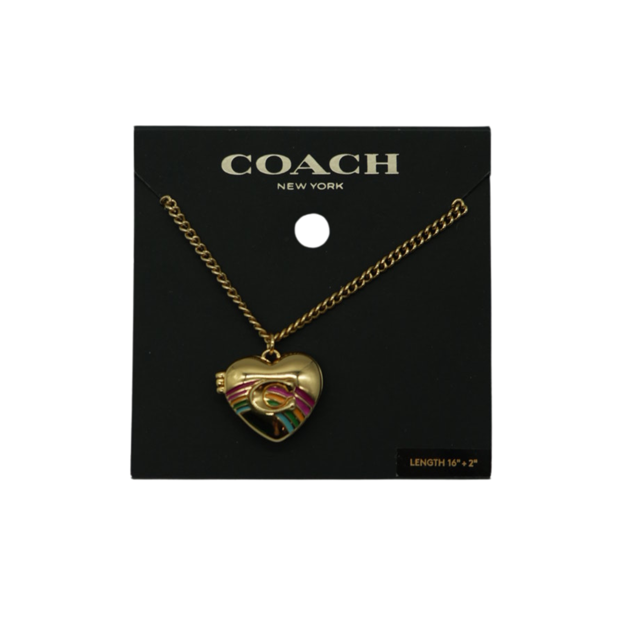 Collar Coach corazón