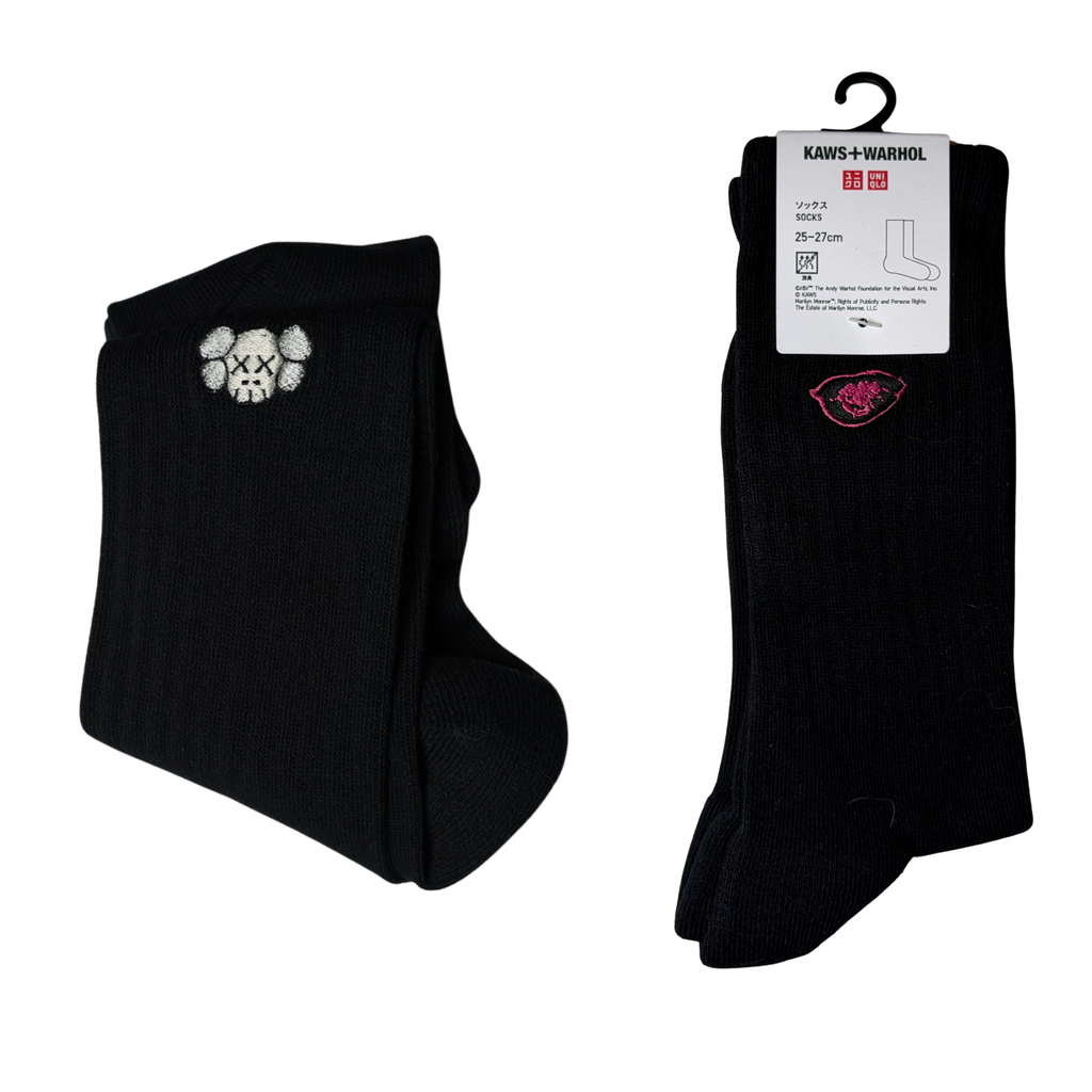 KAWS X UNIQLO X ANDY WARHOL SOCKS