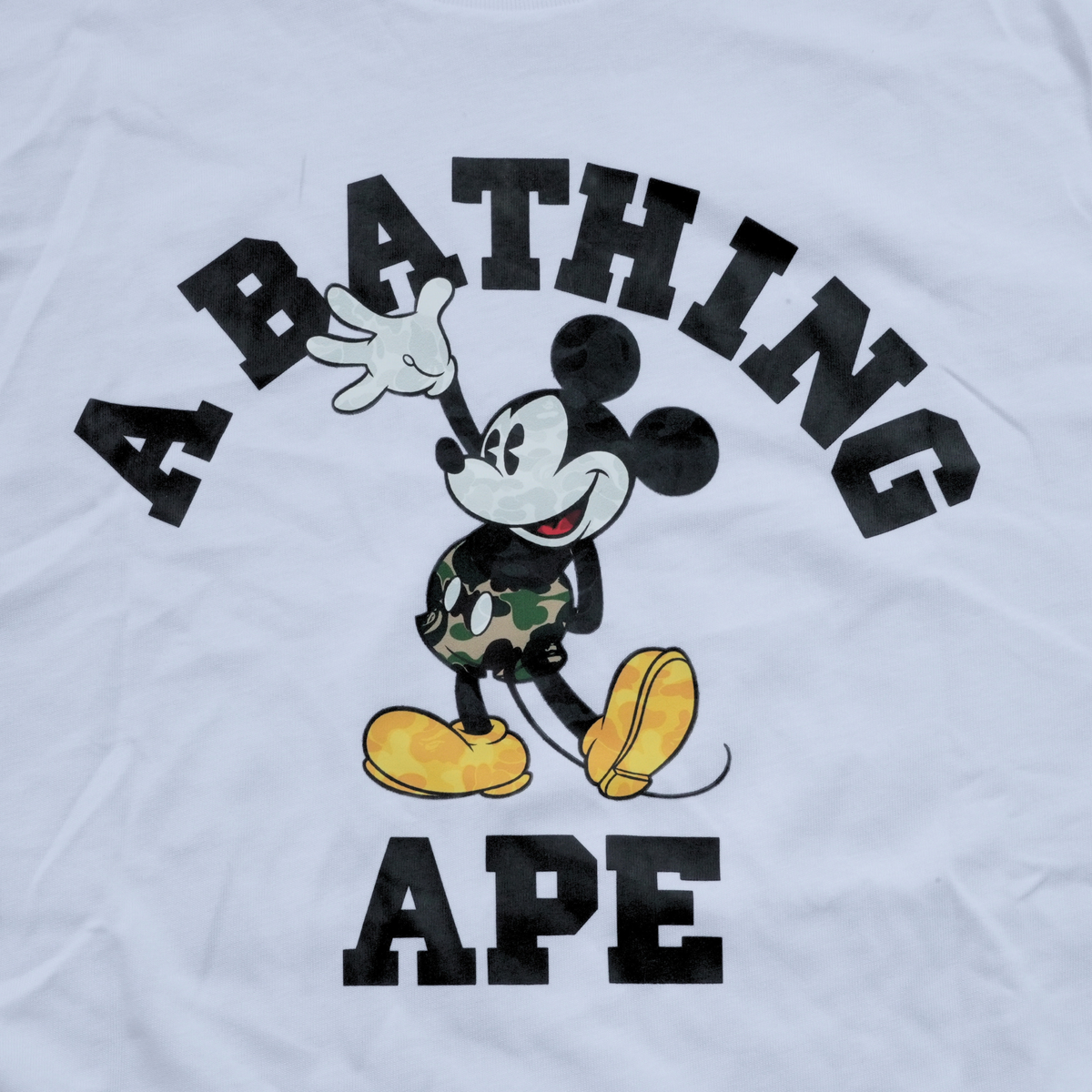 Tee Bape x Disney - Mickey Mouse