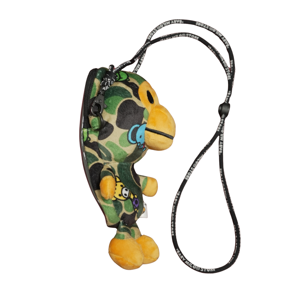 BABY MILO STORE | Baby Milo Camo plush mobile bag