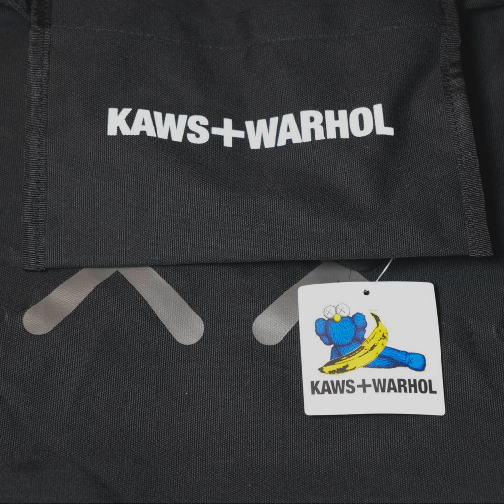 KAWS X UNIQLO X ANDY WARHOL TOTE BAG