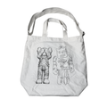 KAWS X UNIQLO X ANDY WARHOL TOTE BAG