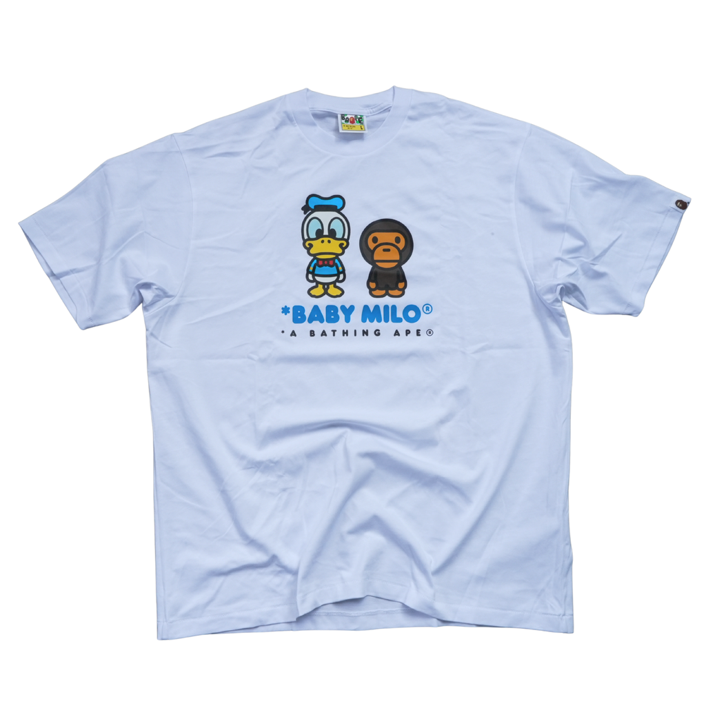 Tee Bape x Disney - Pato Donald & Baby Milo