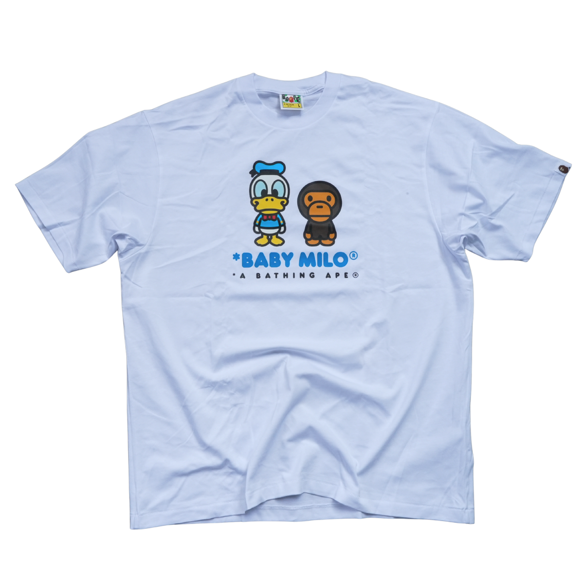 Tee Bape x Disney - Pato Donald & Baby Milo