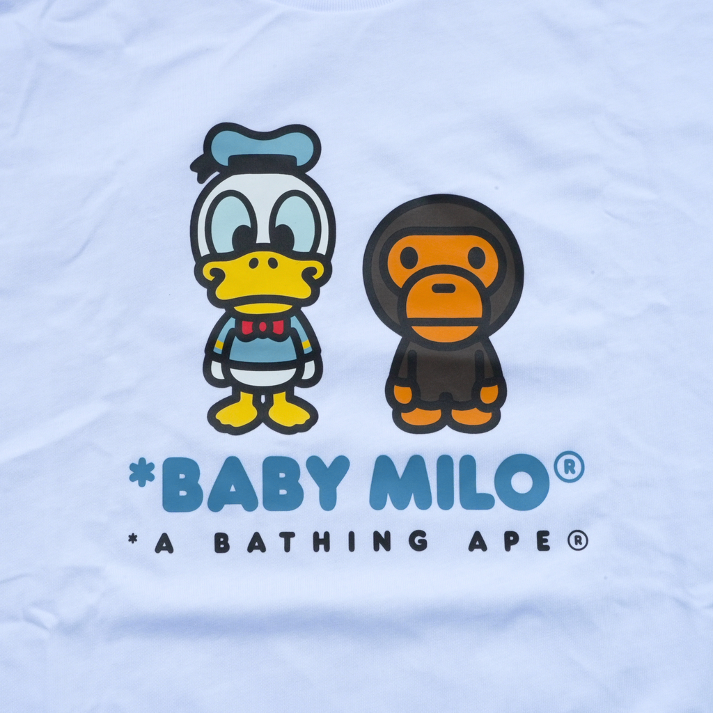 Tee Bape x Disney - Pato Donald & Baby Milo