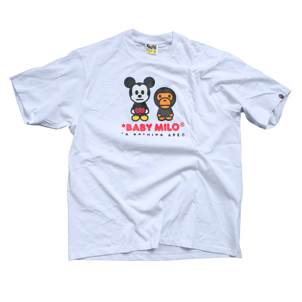 Tee Bape x Disney - Mickey Mouse & Baby Milo