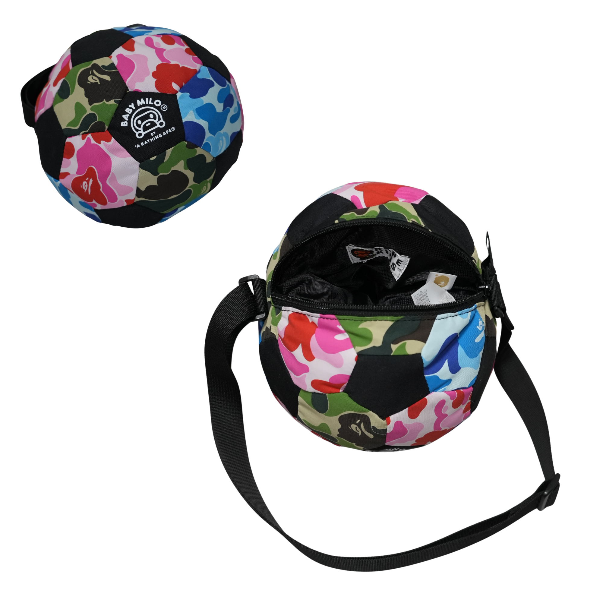 ABC Camo Milo Soccer Ball Shoulder Bag