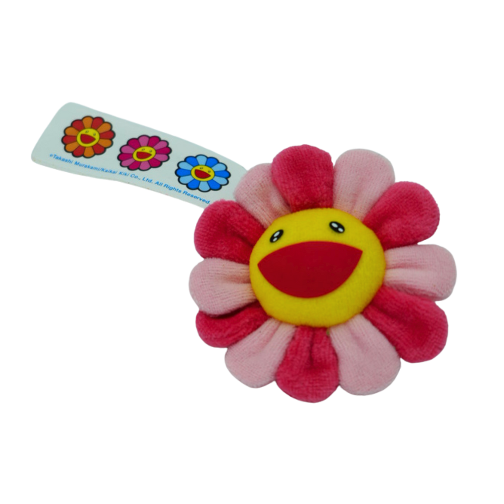 TAKASHI MURAKAMI Flower Plush Pin Pink