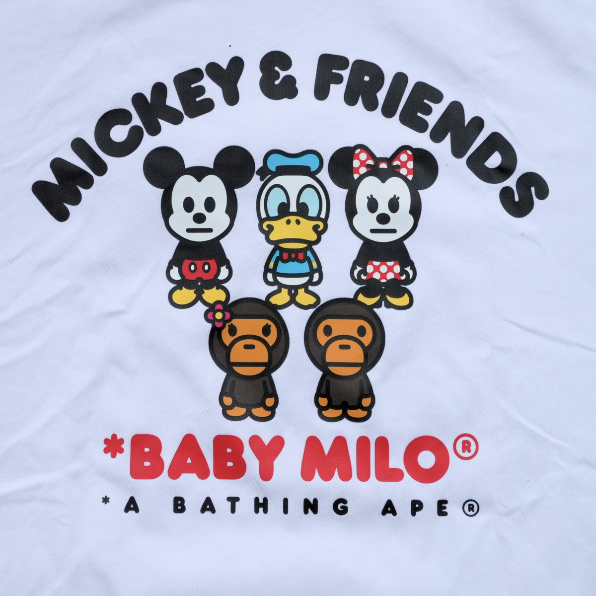 Tee Bape x Disney - Mickey & Friends